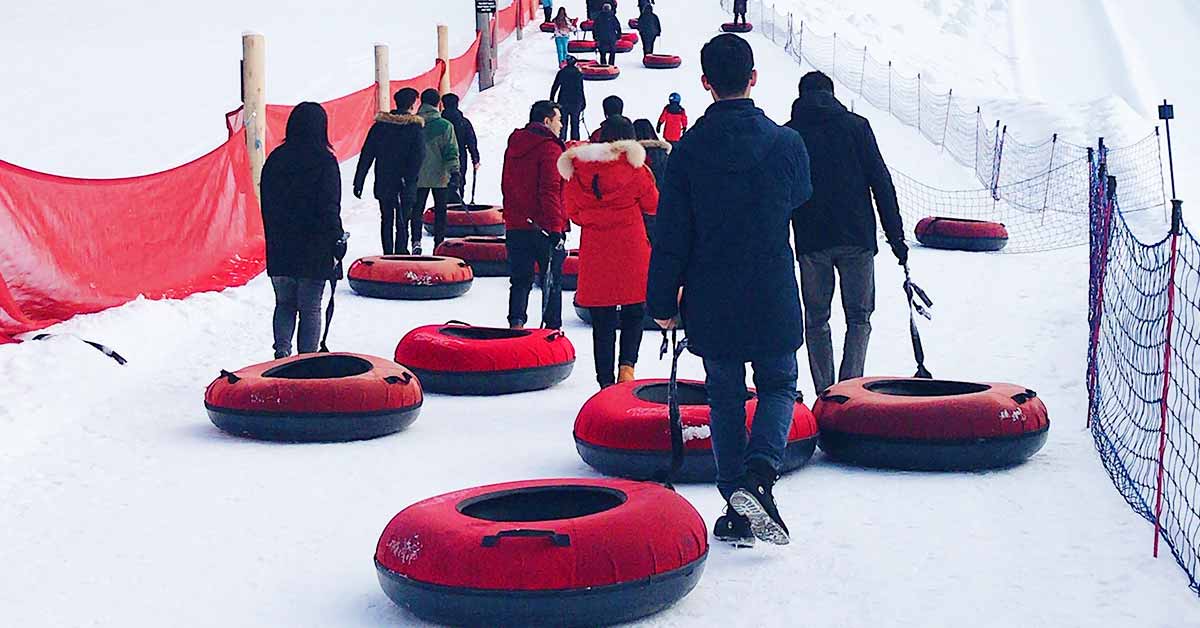 Can you use snow tubes for water tubing